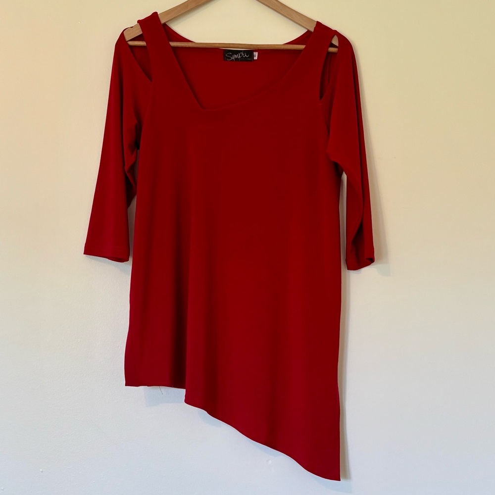 Sympli asymmetrical tunic